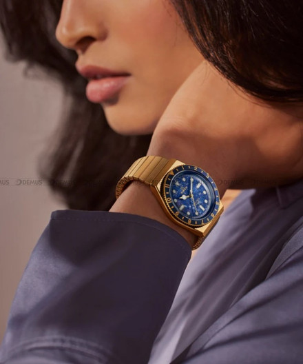 Timex Q Timex TW2V92400 Zegarek Damski - tarcza z Lapis lazuli