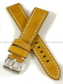 Skórzany pasek do zegarka Pacific W48.20.32.7, 20 mm, Brązowy