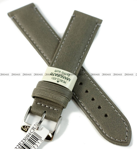 Pasek skórzany do zegarka - Morellato Kahlo A01X6022E23094CR20 - 20 mm