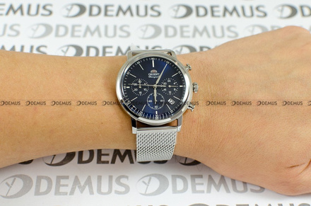 Zegarek ORIENT Quartz Chrono RA-KV0401L10B Męski, Kwarcowy, Wskazówkowy