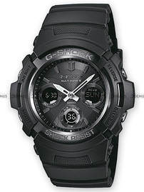 Zegarek Casio G-Shock Radio Controlled AWG-M100B-1AER Męski, Kwarcowy Radio Controlled, Wskazówkowo-Elektroniczny
