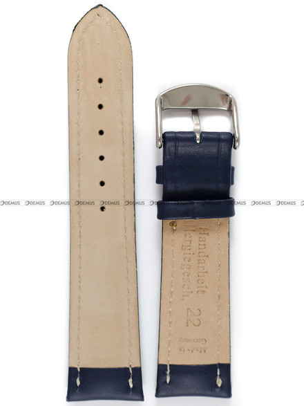 Pasek skórzany do zegarka - Fluco Chrono Nabucco 334M-06-22 - 22 mm