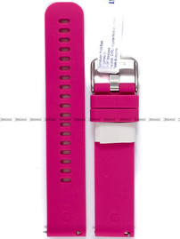 Pasek silikonowy do zegarka - Morellato A01X5654187089SB20 - 20 mm