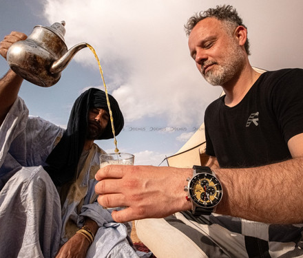 Vostok Europe Expedition SAHARA - Route of Tuaregs - 6S10-598A753B Zegarek Męski - Limitowana Edycja - Zestaw