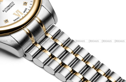 Zegarek Damski Automatyczny z Diamentami Adriatica A3198.2183DA - W zestawie rotomat