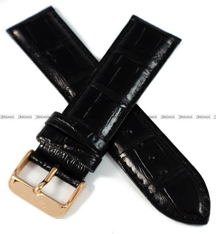 Pasek skórzany do zegarka Orient FFNAB004BH, FFNAB004WH - UDDUTSB - 24 mm