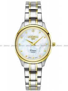 Zegarek Damski Roamer Venus Diamond 601857 47 89 20
