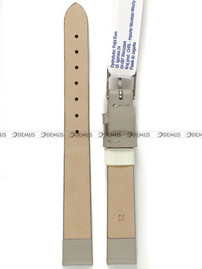 Skórzany pasek do zegarka Morellato A01X5126875094CR12, 12 mm, Szary