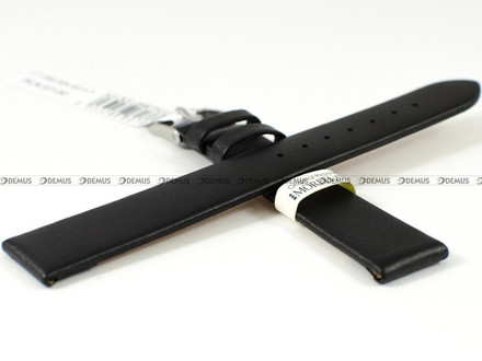 Skórzany pasek do zegarka Morellato A01X5126875019CR16, 16 mm, Czarny