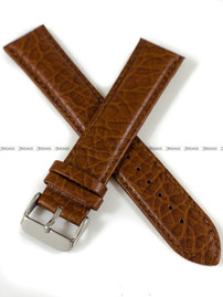 Skórzany pasek do zegarka Pacific W05XL.22.3.3, 22 mm, Brązowy