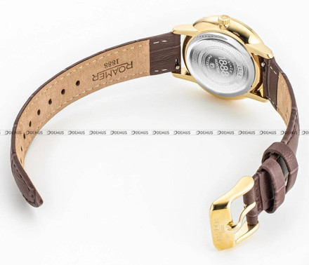 Zegarek Damski Roamer Valais 989847 48 10 05 - bransoletka mesh w zestawie