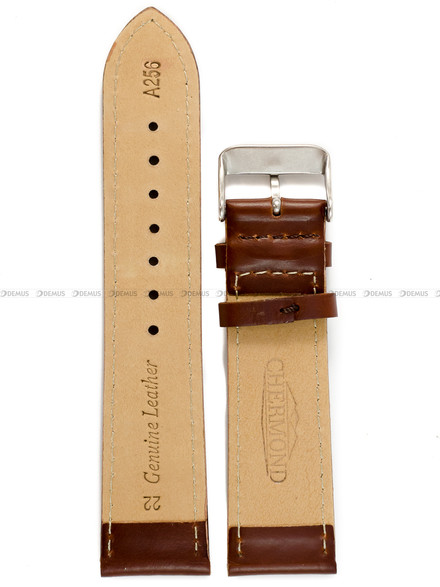 Pasek skórzany do zegarka - Chermond A256.22.2.22 - 22 mm