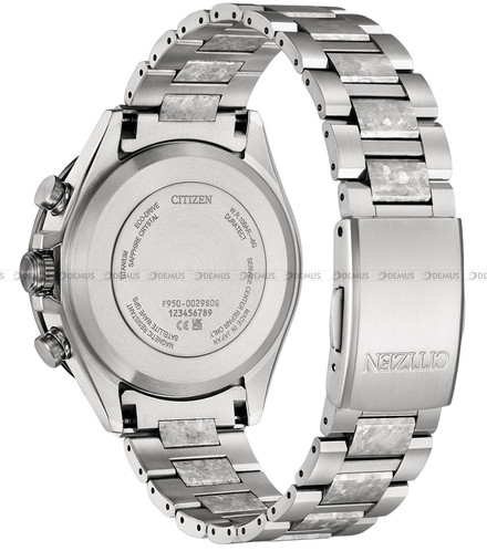Zegarek Męski Citizen Attesa Eco-Drive SATELLITE WAVE GPS Platinum Shine CC4076-65A - Limitowana Edycja