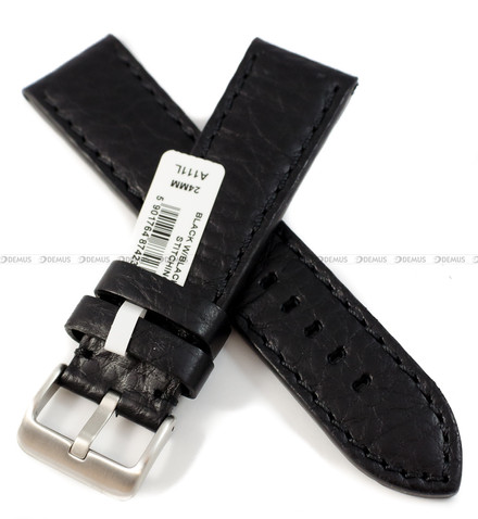 Pasek skórzany do zegarka - Chermond A111L.24.1-XL - 24 mm