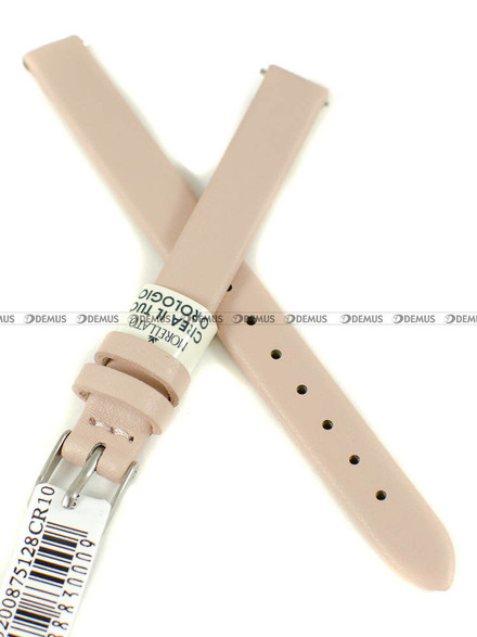 Skórzany pasek do zegarka Morellato A01X5200875128CR10, 10 mm, Różowy