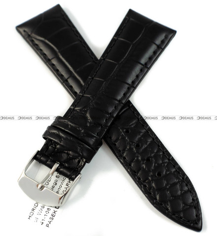 Pasek skórzany do zegarka - Horido 9612.01.20S - 20 mm