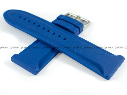 Silikonowy pasek do zegarka Horido 0013.05.26S, 26 mm, Niebieski