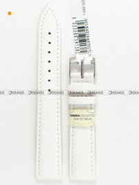 Skórzany pasek do zegarka Morellato A01X4219A97017CR12, 12 mm, Biały