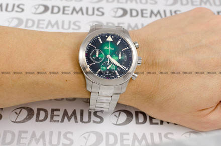 Zegarek Męski Balticus Flying Seal BALFSQCHGRE - Limitowana Edycja 50 sztuk - dodatkowy pasek w zestawie