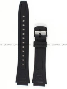 Pasek do zegarka z tworzywa Casio W-800, 18 mm, Czarny
