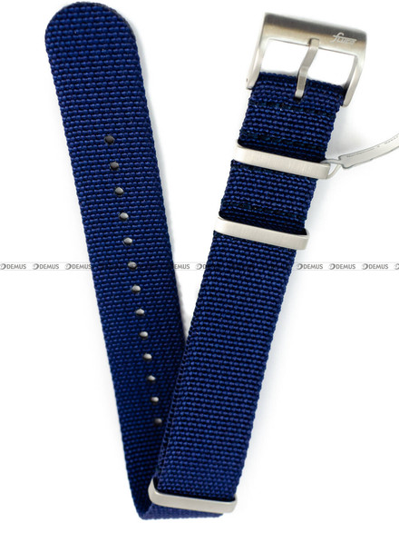 Pasek NATO Bawełniany do zegarka - Fluco Field Cotton 915M-06-22 - 22 mm