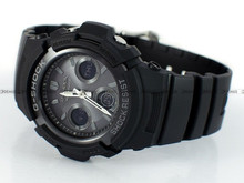 Zegarek Casio G-Shock Radio Controlled AWG-M100B-1AER Męski, Kwarcowy Radio Controlled, Wskazówkowo-Elektroniczny