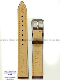 Skórzany pasek do zegarka Pacific W94.12.2.2, 12 mm, Brązowy