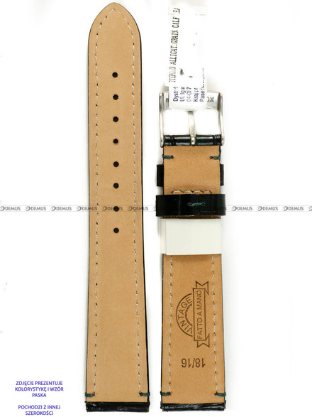 Pasek do zegarka skórzany - Morellato A01X5534D40071CR22 - 22 mm