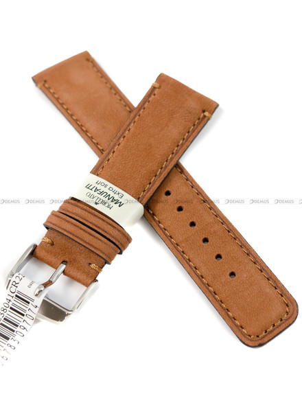 Pasek do zegarka skórzany - Morellato Coubert A01X6021C38041CR22 - 22 mm