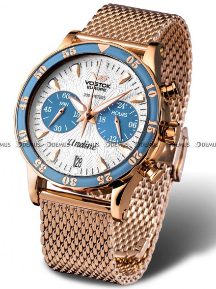 Zegarek Vostok VK64-515B527B Damski, Kwarcowy, Wskazówkowy