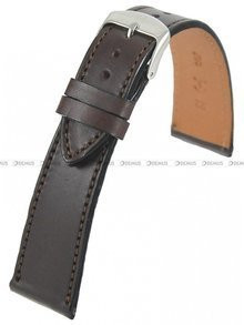 Skórzany pasek do zegarka Horido 9407.02.22S, 22 mm, Brązowy
