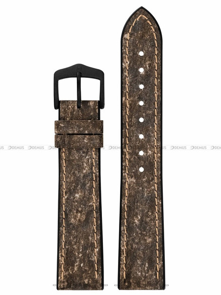 Pasek kauczukowy do zegarka - Hirsch Stone 0925044110-5-20 M - 20 mm