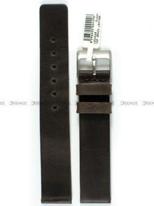 Skórzany pasek do zegarka LAVVU LSCUC18, 18 mm, Brązowy