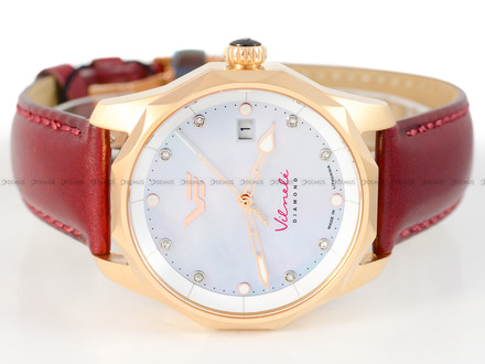 Zegarek Damski Vostok Europe Vilnele VS42-125B754BM - z diamentami - Zestaw