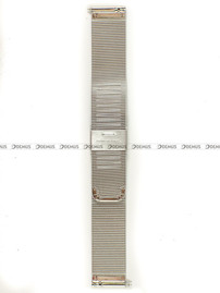Siateczkowa (mesh) bransoleta do zegarka Timex PW2R26600, 18 mm, Srebrna