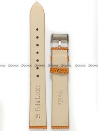 Skórzany pasek do zegarka Tekla PT7.16.31, 16 mm, Brązowy