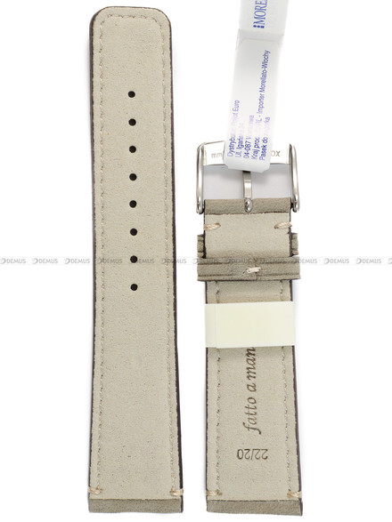 Pasek do zegarka skórzany - Morellato Coubert A01X6021C38125CR22 - 22 mm