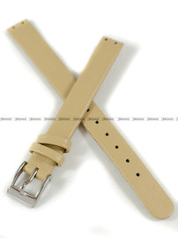 Skórzany pasek do zegarka Obaku V146LCIRX, 10 mm, Brązowy