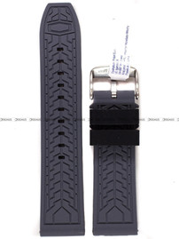 Silikonowy pasek do zegarka Morellato A01X4797187819CR24, 24 mm, Czarny