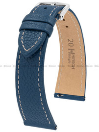 Pasek skórzany z do zegarka - Hirsch Bologna 01802080-2-20 L - 20 mm