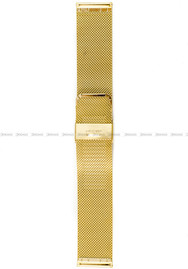 Bransoleta mesh do zegarka - BMZ02.24.BZ-SSP - 24 mm - złota