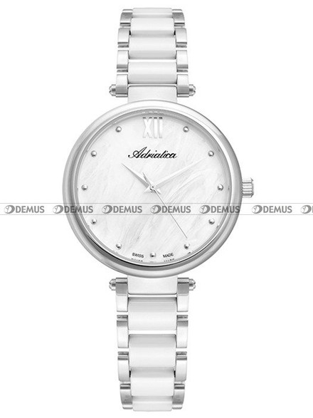 Zegarek Adriatica Ladies fashion A3705.C18FQ Damski, Kwarcowy, Wskazówkowy