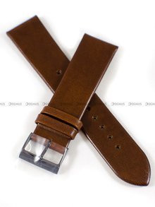 Skórzany pasek do zegarka Tommy Hilfiger Tommy-Hilfiger-1791604, 22 mm, Brązowy