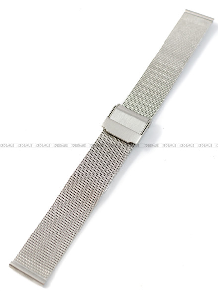 Bransoleta mesh do zegarka - Pacific MS-04-31-16MM - 16 mm - srebrna