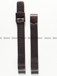 Siateczkowa (mesh) bransoleta do zegarka Obaku V165LXVNMN, 10 mm, Brązowa