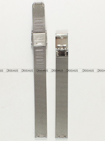 Siateczkowa (mesh) bransoleta do zegarka Obaku V146LCIMC, 10 mm, Srebrna