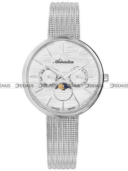 Zegarek Adriatica Ladies fashion A3732.5113QF Damski, Kwarcowy, Wskazówkowy