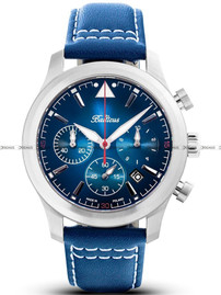 Zegarek Męski Balticus Flying Seal BALFSQCHBLU - Limitowana Edycja 80 sztuk - dodatkowy pasek w zestawie