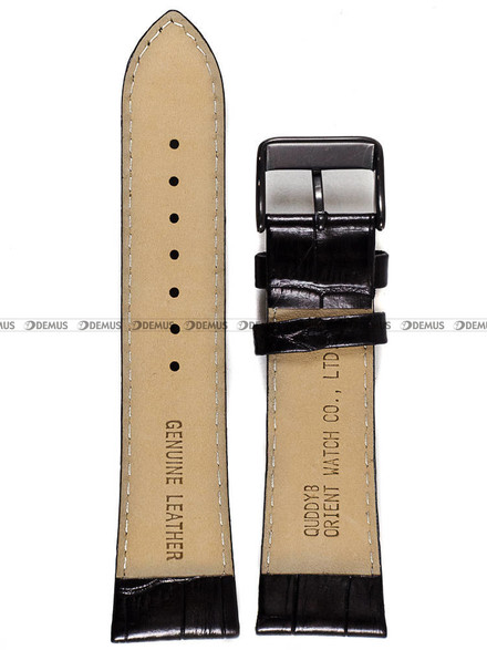 Pasek skórzany do zegarka Orient FDBAD001B0 - UDDYB0B - 24 mm