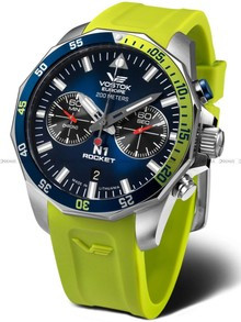 Vostok Europe N1 Rocket 6S21-225A708S Zegarek Męski - Zestaw